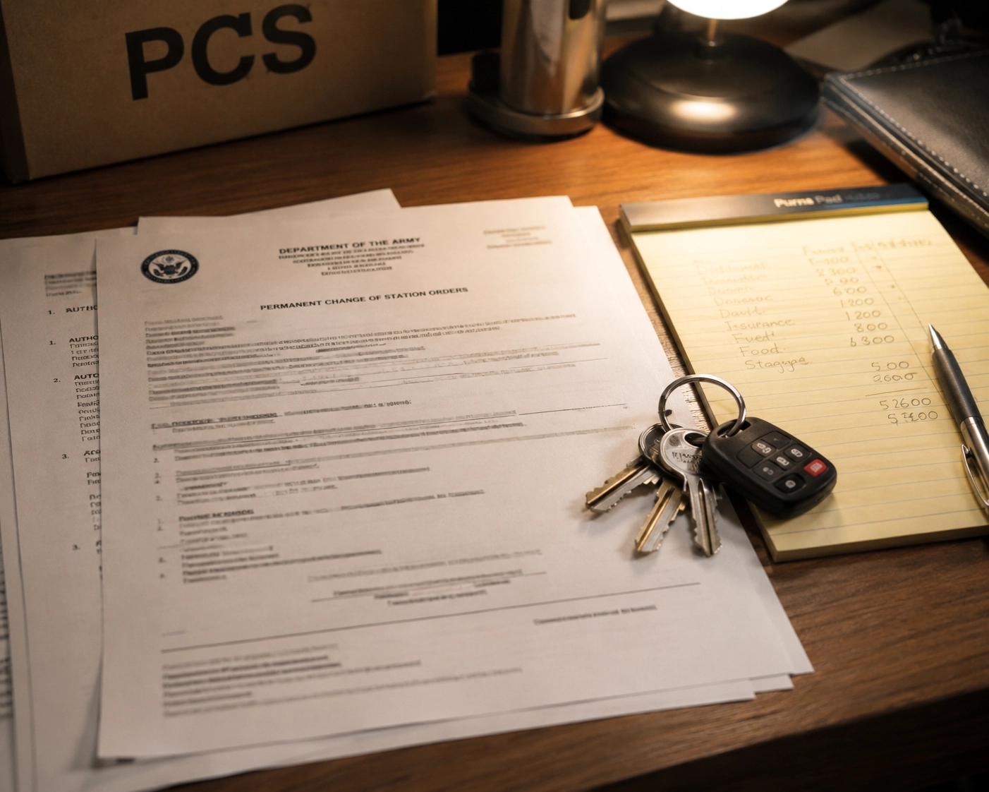Military PCS Orders