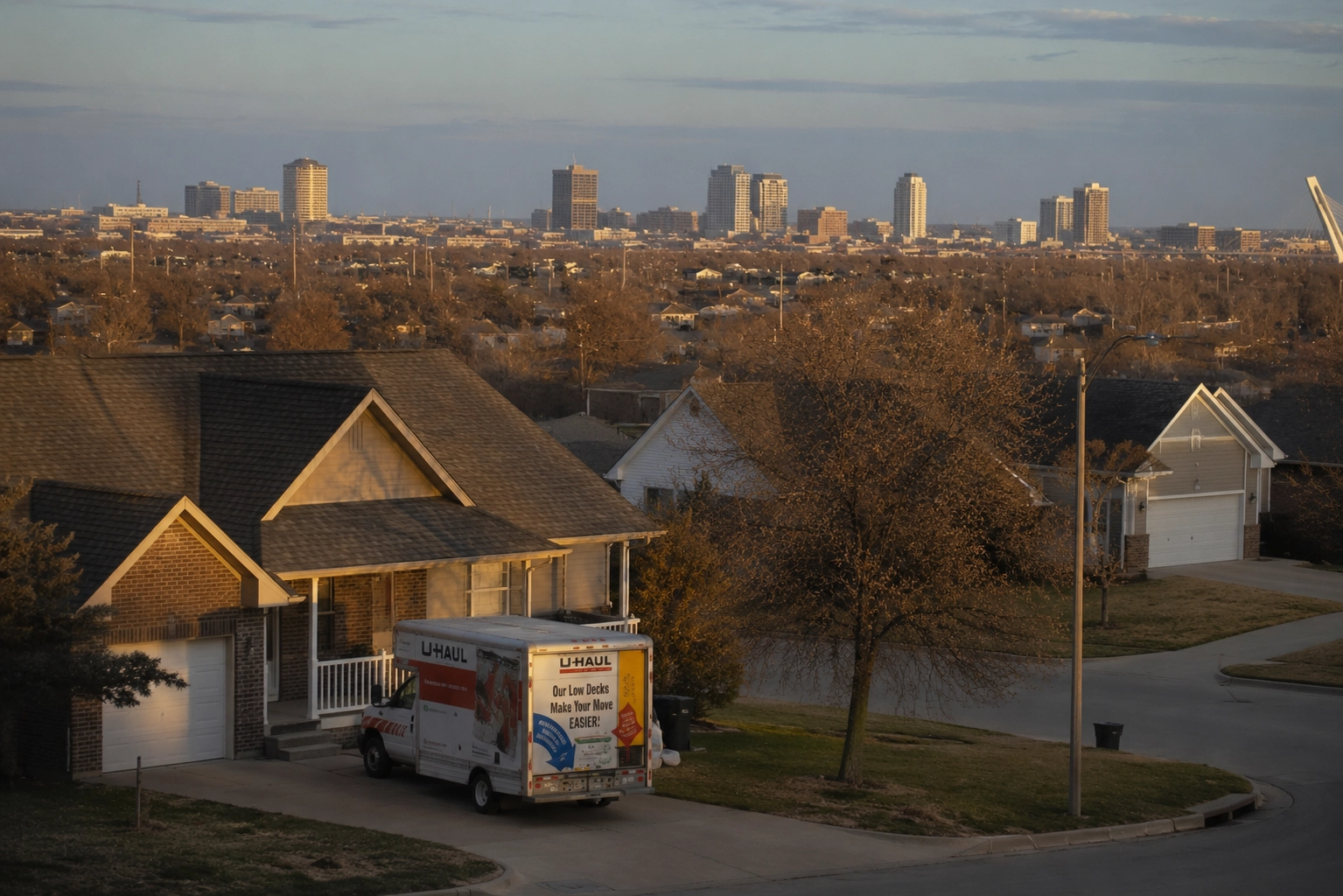 Wichita Kansas Skyline