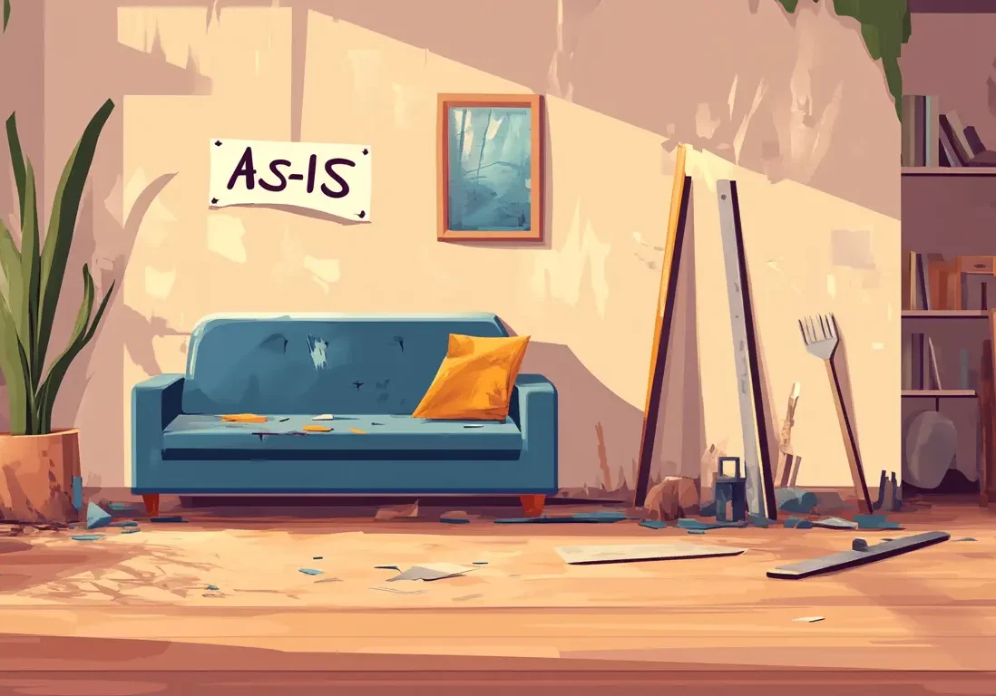 Can I Leave Stuff Behind When I Sell As-Is?